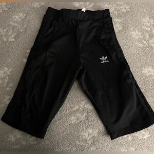 adidas Black Athletic Biker Shorts